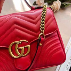 Gucci GG Marmont small top handle bag