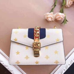 Gucci Sylvie Bee Star small shoulder bag replica