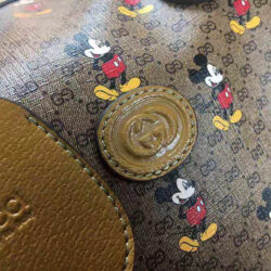 Gucci x Disney Brown-GG Mickey Mouse Duffle Bag replica