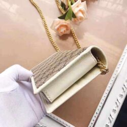 Gucci Horsebit 1955 canvas clutch