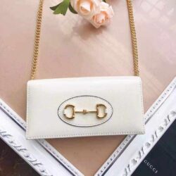 Gucci Horsebit 1955 canvas clutch