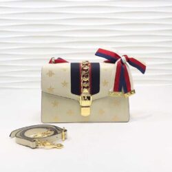 Gucci Sylvie Bee Star small shoulder bag replica