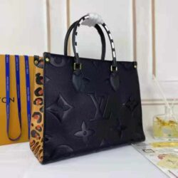 Louis Vuitton Onthego MM tote Wild at Heart replica