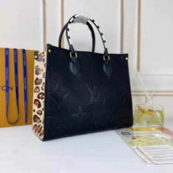 Louis Vuitton Onthego MM tote Wild at Heart replica