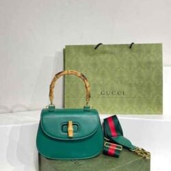 Gucci Bamboo 1947 small top handle bag replica