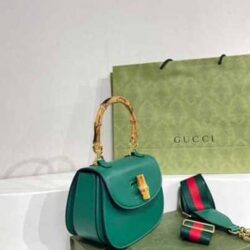 Gucci Bamboo 1947 small top handle bag replica