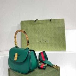 Gucci Bamboo 1947 small top handle bag replica