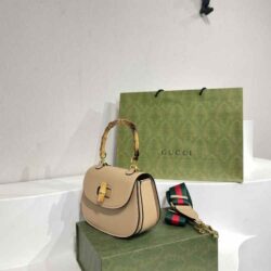 Gucci Bamboo 1947 small top handle bag replica