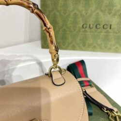 Gucci Bamboo 1947 small top handle bag replica