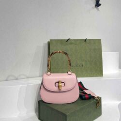 Gucci Bamboo 1947 small top handle bag replica