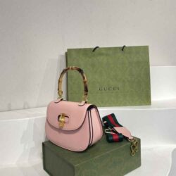 Gucci Bamboo 1947 small top handle bag replica