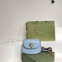 Gucci Bamboo 1947 small top handle bag replica