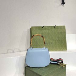 Gucci Bamboo 1947 small top handle bag replica