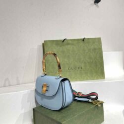 Gucci Bamboo 1947 small top handle bag replica