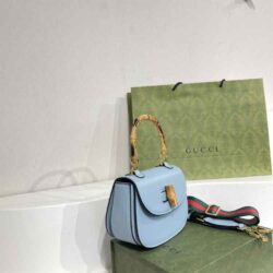 Gucci Bamboo 1947 small top handle bag replica