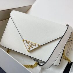 Prada Saffiano leather shoulder bag replica