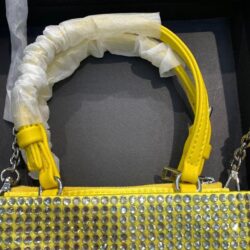 Prada Satin Handbag with Decoration replica