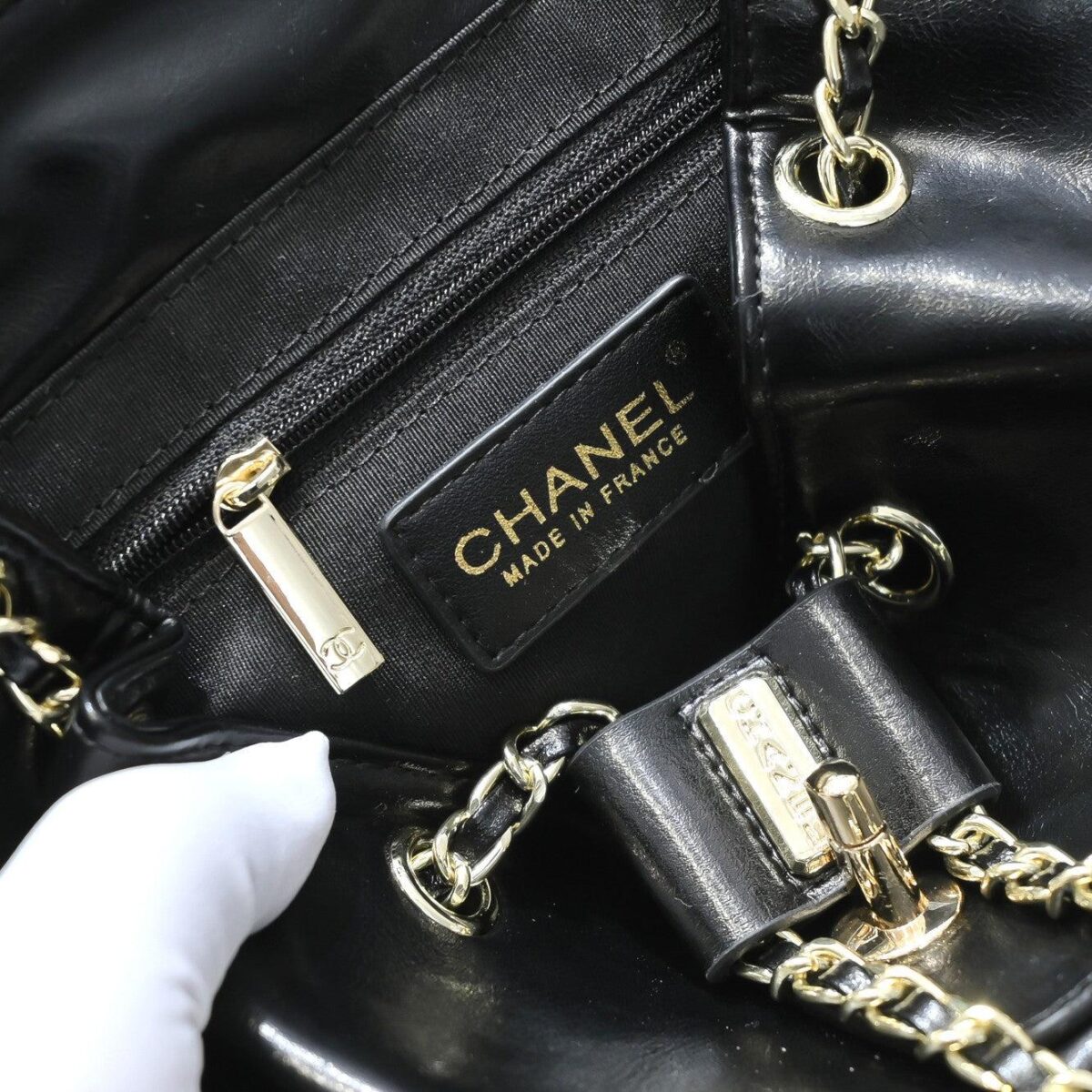 Chanel CAVIAR AFFINITY BACKPACK replica