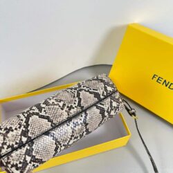 Fendi First Small python leather bag replica