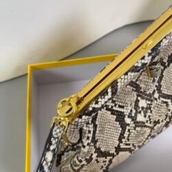 Fendi First Small python leather bag replica