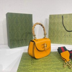 Gucci Bamboo 1947 small top handle bag replica