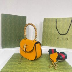 Gucci Bamboo 1947 small top handle bag replica