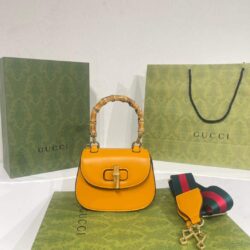 Gucci Bamboo 1947 small top handle bag replica