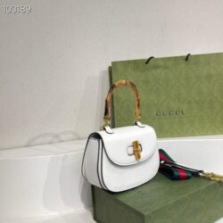 Gucci Bamboo 1947 small top handle bag replica