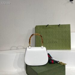 Gucci Bamboo 1947 small top handle bag replica