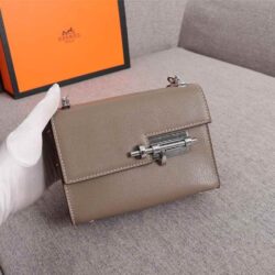 Hermes Verrou clutch bag replica