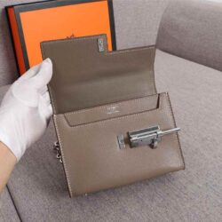 Hermes Verrou clutch bag replica