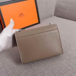 Hermes Verrou clutch bag replica