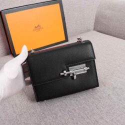 Hermes Verrou clutch bag replica