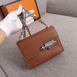 Hermes Verrou clutch bag replica