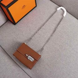 Hermes Verrou clutch bag replica