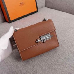 Hermes Verrou clutch bag replica