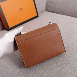 Hermes Verrou clutch bag replica