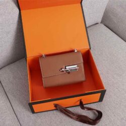 Hermes Verrou clutch bag replica