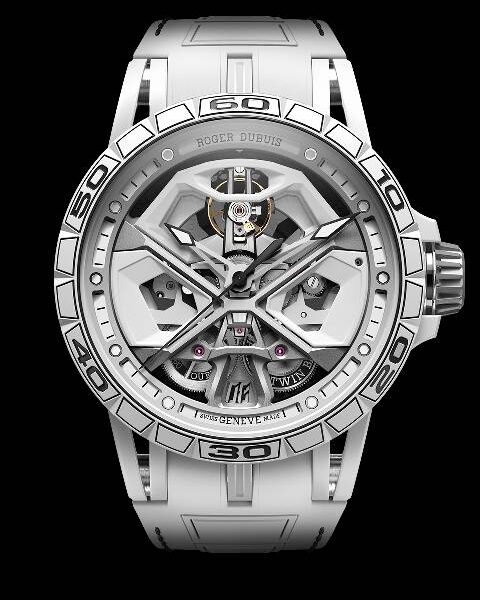 Roger Dubuis EXCALIBUR SPIDER HURACÁN WHITE CERAMIC