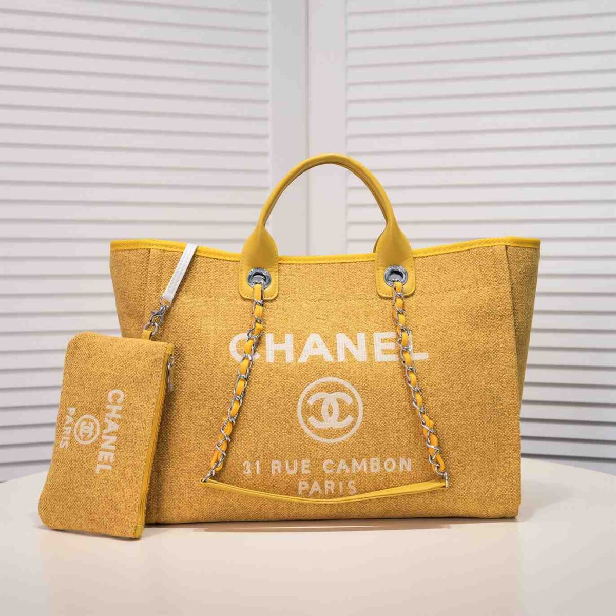 CHANEL Medium Deauville Tote bag replica