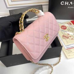 CHANEL Caviar Quilted Pick Me Up Wallet replica