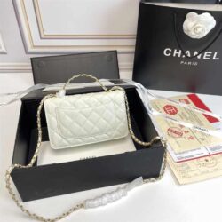 CHANEL Caviar Quilted Pick Me Up Wallet replica