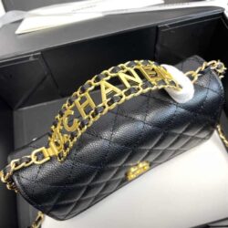 CHANEL Caviar Quilted Pick Me Up Wallet replica