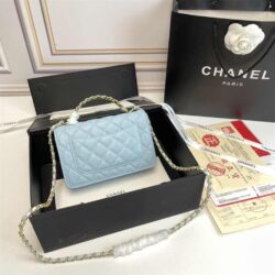 CHANEL Caviar Quilted Pick Me Up Wallet replica