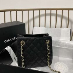 Chanel Caviar Mini Bucket Bag replica