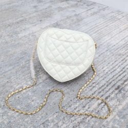 CHANEL Lambskin Quilted CC In Love Heart Bag