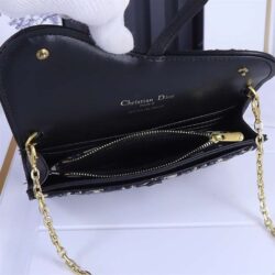 Dior Long Saddle Wallet With Chain replica