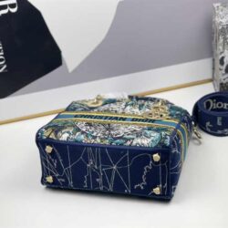 Dior Medium Lady-D Lite Constellation Pattern