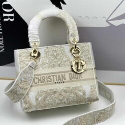 Dior Medium Lady-D Lite Animals Pattern replica