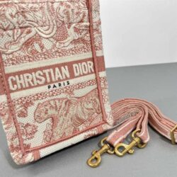 DIOR Mini Book Tote Phone Bag